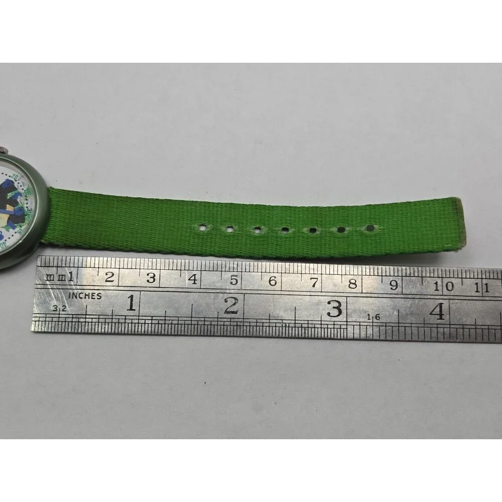 Vintage 1992 Flik Flak by Swatch WWF Panda Swiss Kids Watch Rare New Battery